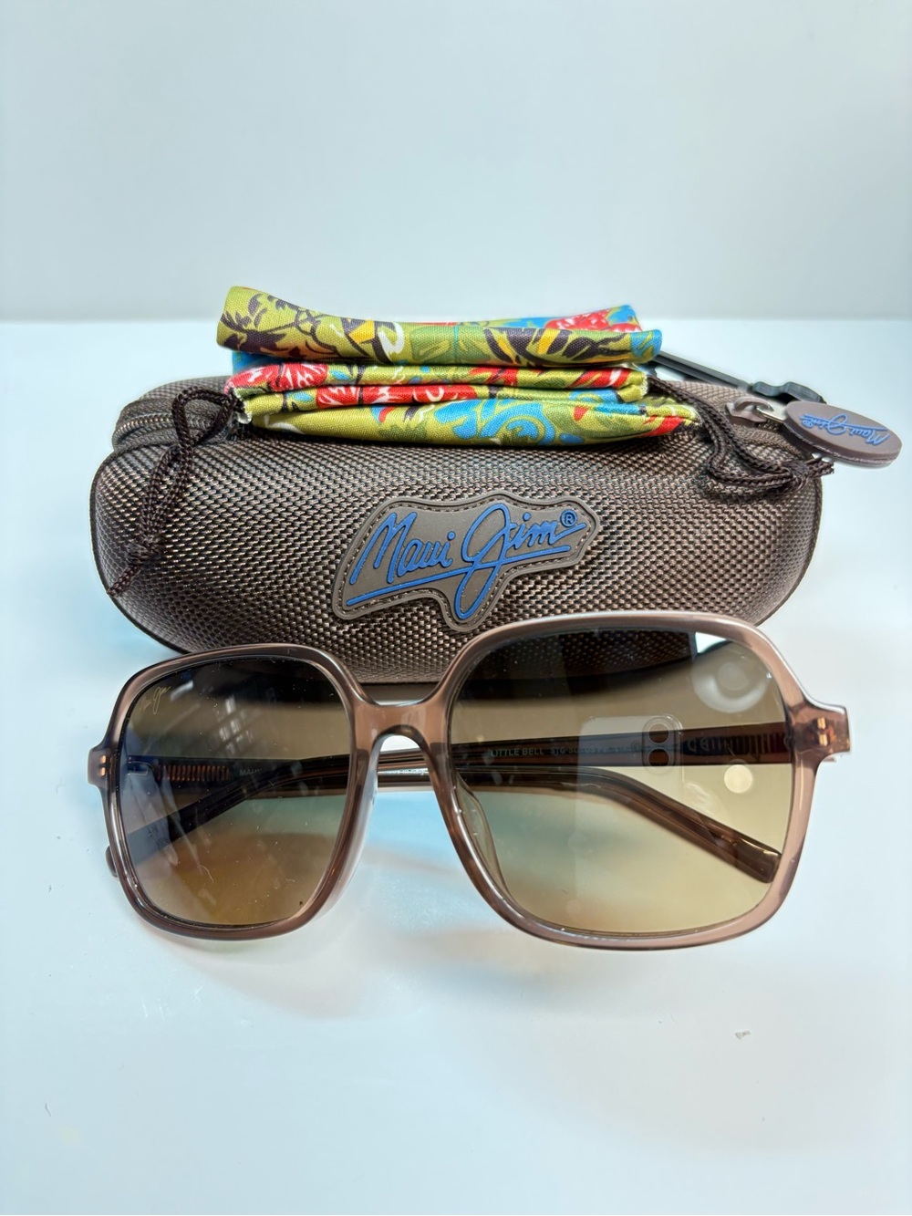 Maui Jim Women's Brown Gradient Square Sunglasses
